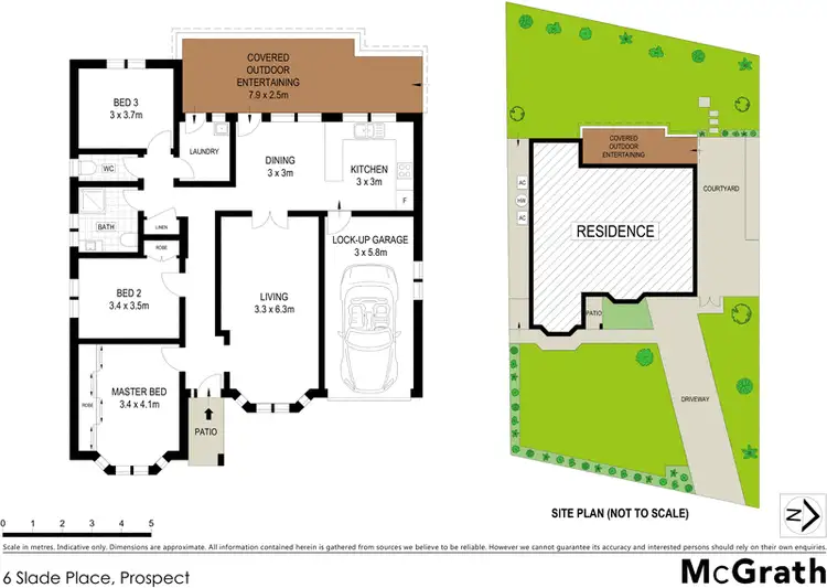 Floorplan of Homely house listing, 6 Slade Place, Prospect NSW 2148