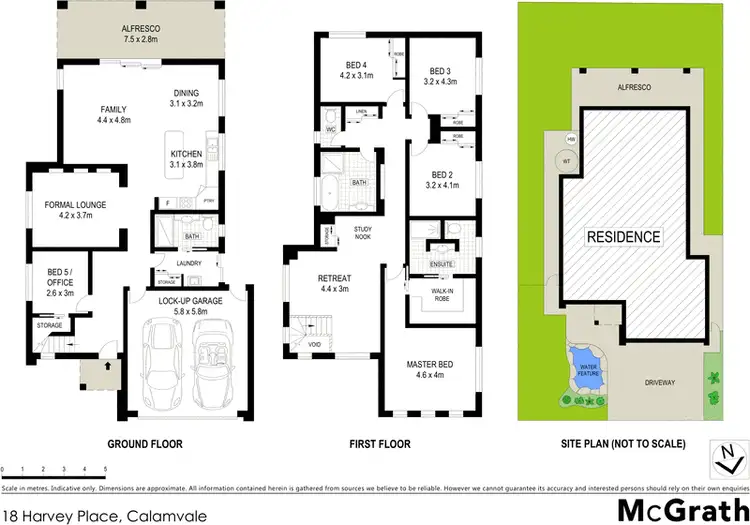 Floorplan of Homely house listing, 18 Harvey Place, Calamvale QLD 4116
