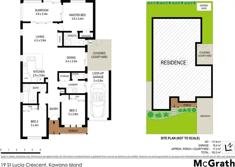Floorplan of Homely house listing, 19 St Lucia Crescent, Kawana Island QLD 4575