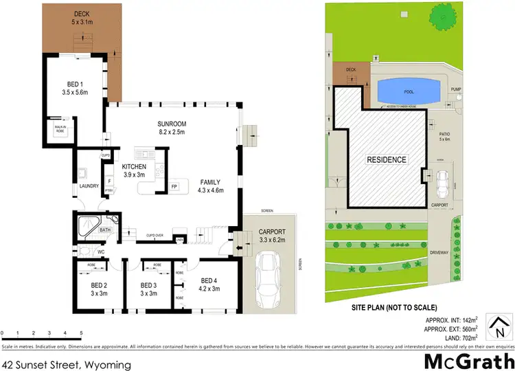 Floorplan of Homely house listing, 42 Sunset Street, Wyoming NSW 2250