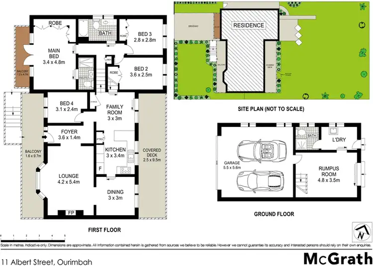 Floorplan of Homely house listing, 11 Albert Street, Ourimbah NSW 2258