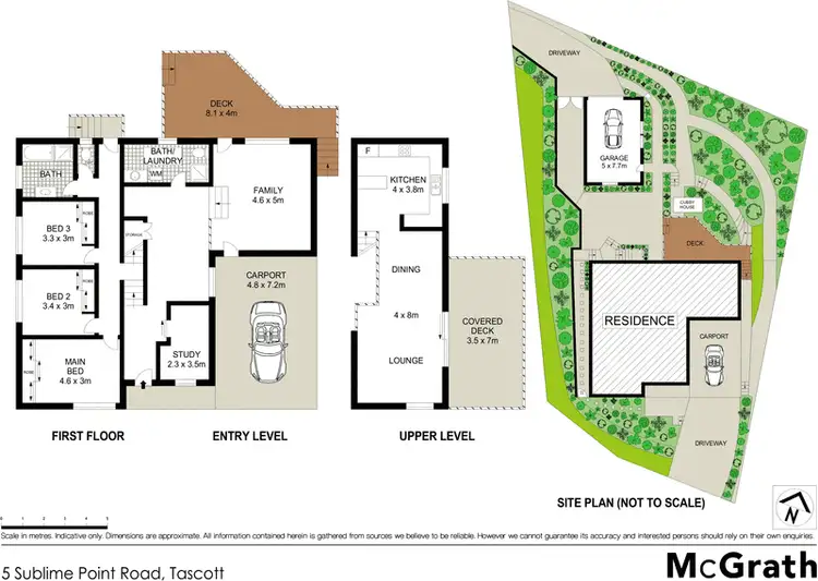 Floorplan of Homely house listing, 5 Sublime Point Road, Tascott NSW 2250
