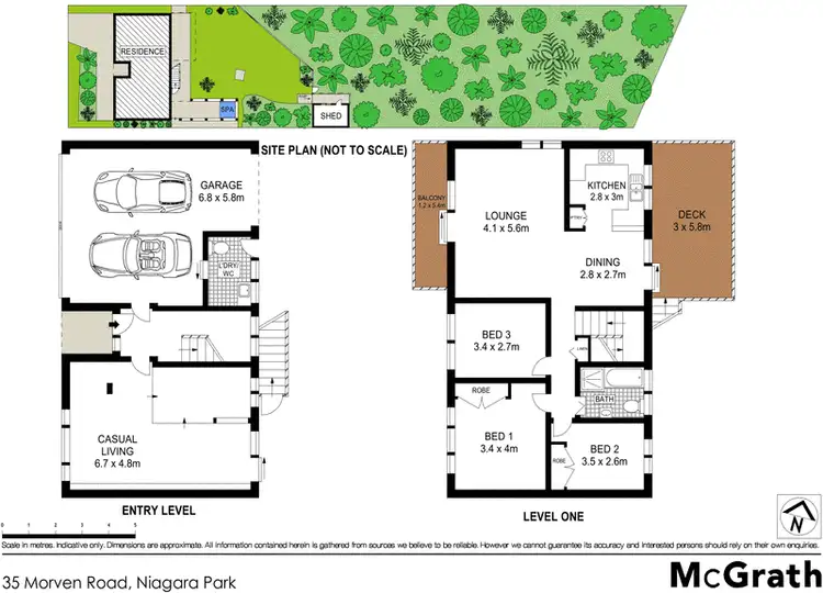Floorplan of Homely house listing, 35 Morven Road, Niagara Park NSW 2250