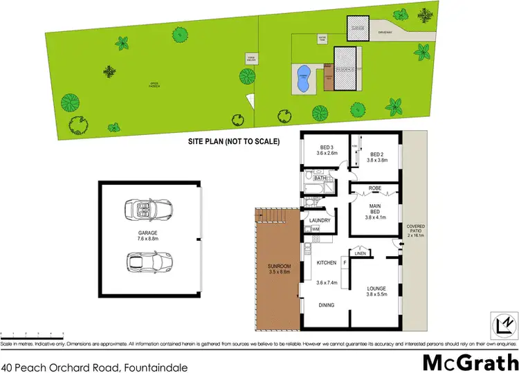 Floorplan of Homely rural property listing, 40 Peach Orchard Road, Fountaindale NSW 2258