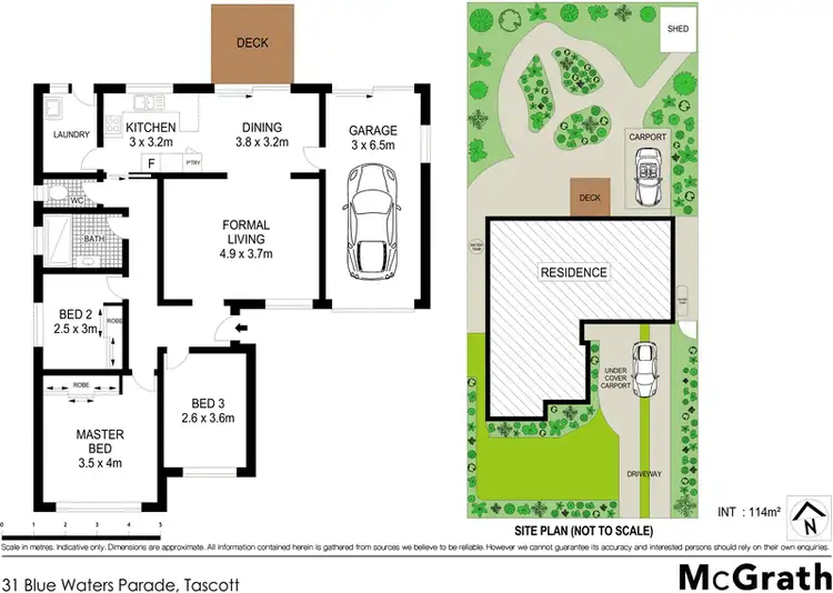 Floorplan of Homely house listing, 31 Blue Waters Parade, Tascott NSW 2250