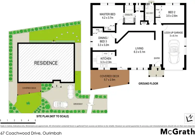 Floorplan of Homely house listing, 67 Coachwood Drive, Ourimbah NSW 2258