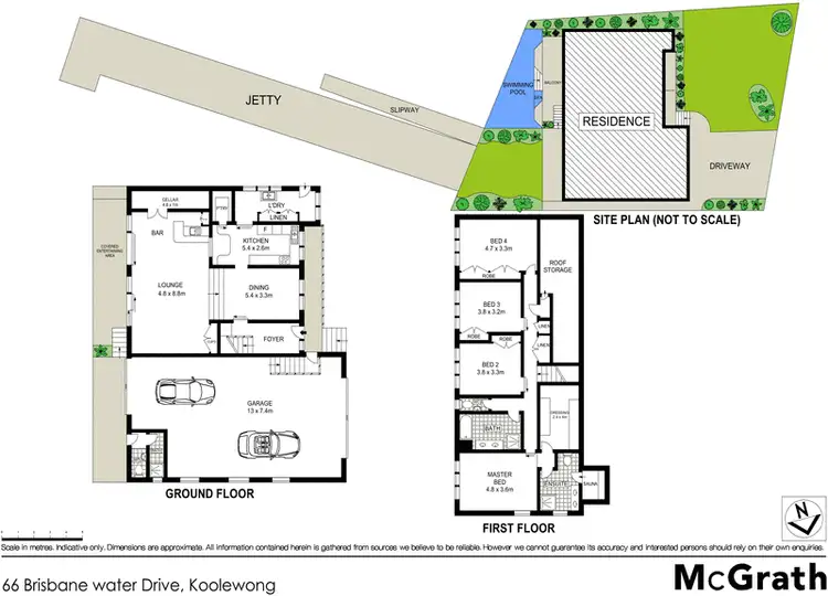 Floorplan of Homely house listing, 66 Brisbane Water Drive, Koolewong NSW 2256
