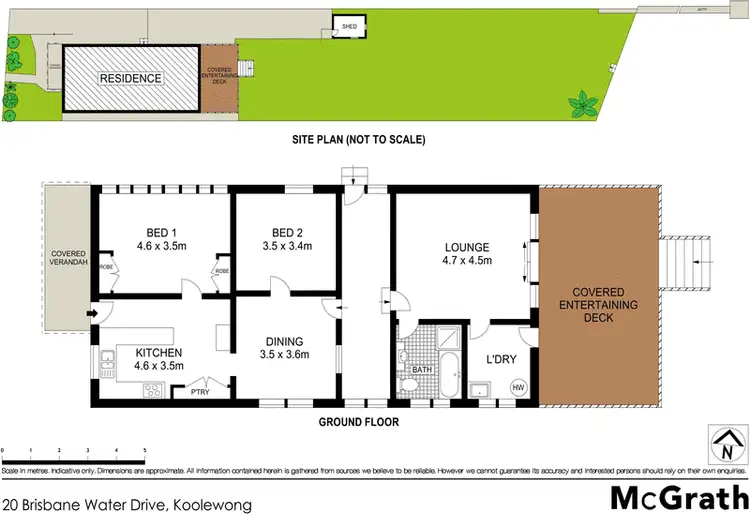 Floorplan of Homely house listing, 20 Brisbane Water Drive, Koolewong NSW 2256
