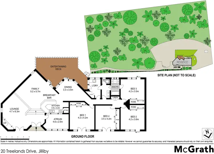 Floorplan of Homely house listing, 20 Treelands Drive, Jilliby NSW 2259