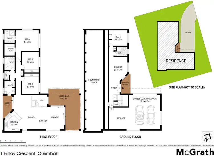 Floorplan of Homely house listing, 1 Finlay Crescent, Ourimbah NSW 2258