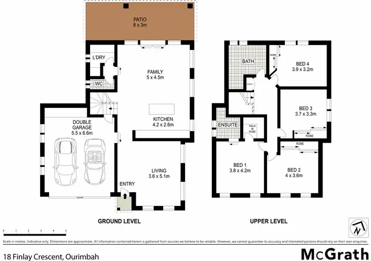 Floorplan of Homely house listing, 18 Finlay Crescent, Ourimbah NSW 2258