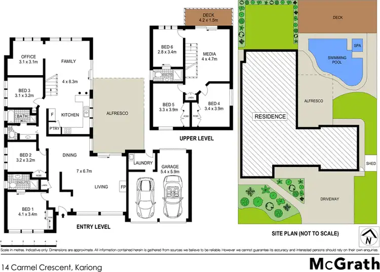 Floorplan of Homely house listing, 14 Carmel Crescent, Kariong NSW 2250