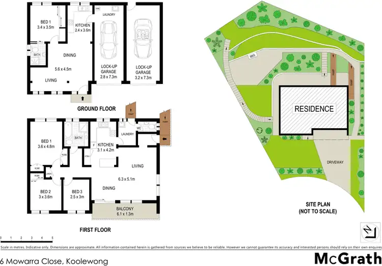 Floorplan of Homely house listing, 6 Mowarra Close, Koolewong NSW 2256