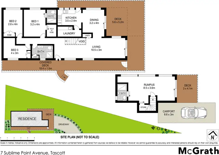 Floorplan of Homely house listing, 7 Sublime Point Avenue, Tascott NSW 2250