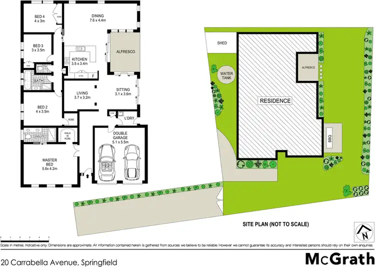 Floorplan of Homely house listing, 20 Carrabella Avenue, Springfield NSW 2250