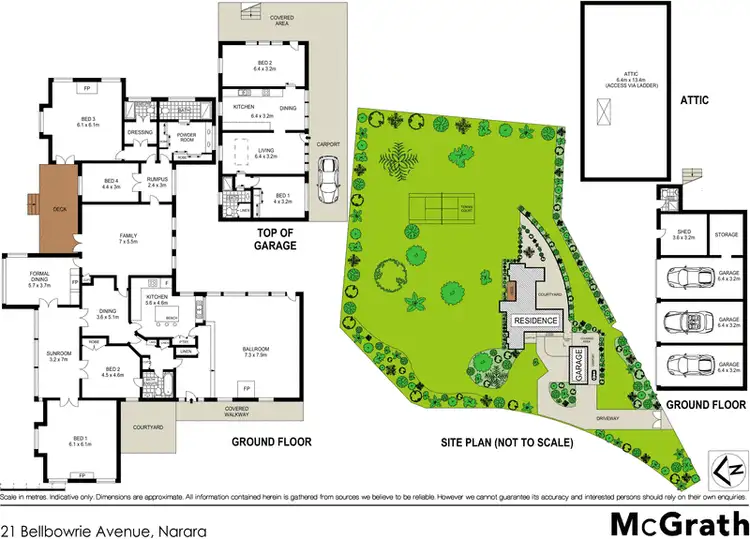 Floorplan of Homely rural property listing, 21 Bellbowrie Avenue, Narara NSW 2250