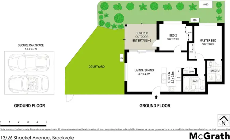 Floorplan of Homely apartment listing, 13/26 Shackel Avenue, Brookvale NSW 2100
