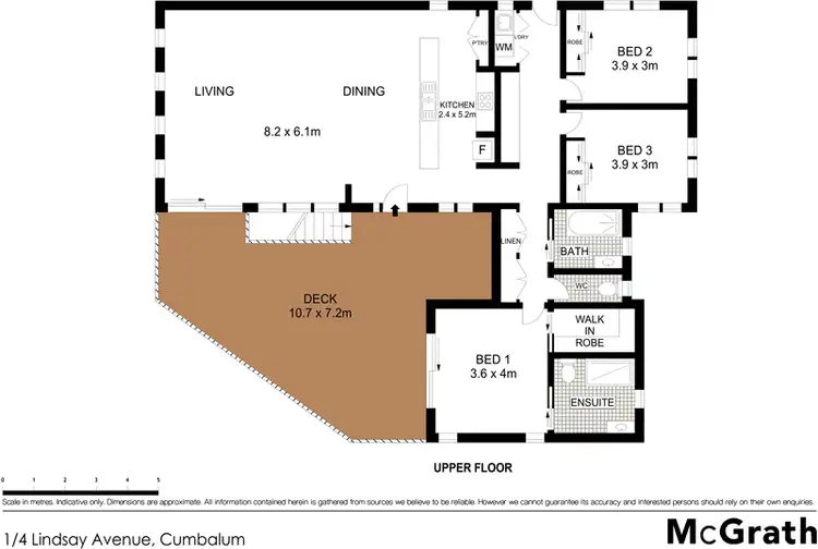 Floorplan of Homely house listing, 1/4 Lindsay Avenue, Cumbalum NSW 2478