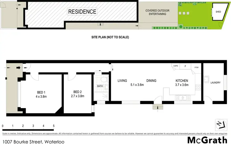 Floorplan of Homely house listing, 1007 Bourke Street, Waterloo NSW 2017