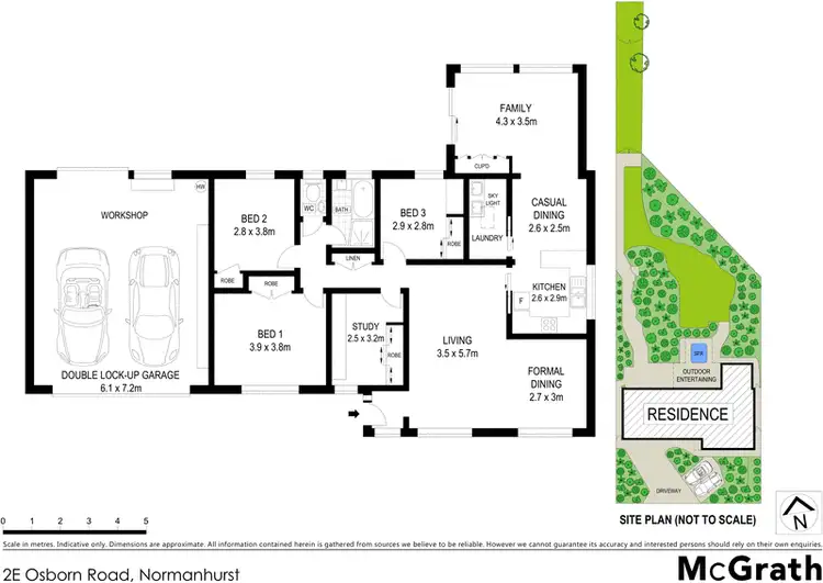 Floorplan of Homely house listing, 2E Osborn Road, Normanhurst NSW 2076