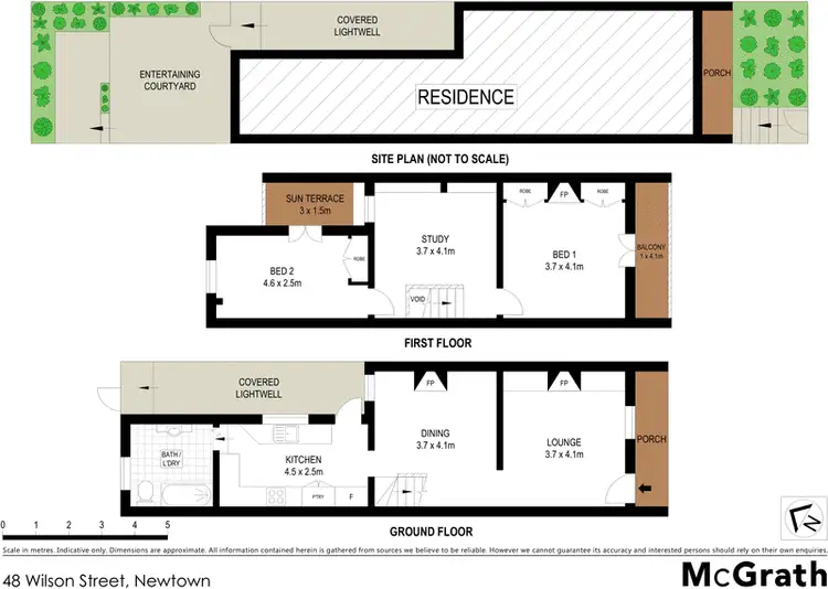 Floorplan of Homely house listing, 48 Wilson Street, Newtown NSW 2042