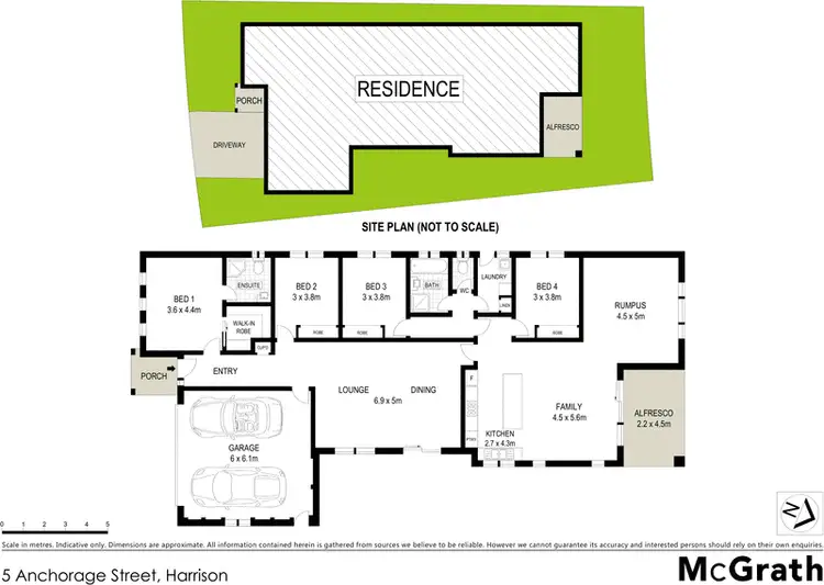 Floorplan of Homely house listing, 5 Anchorage Street, Harrison ACT 2914