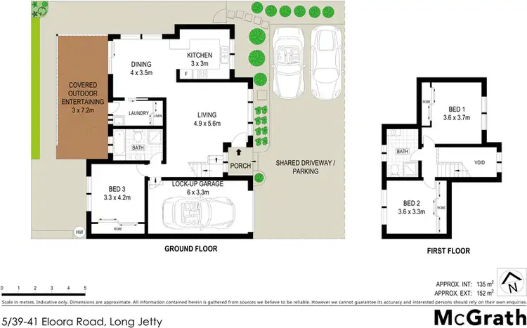 Floorplan of Homely townhouse listing, 5/39 Eloora Road, Long Jetty NSW 2261