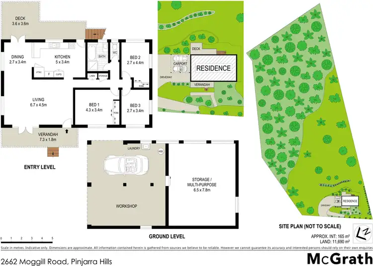 Floorplan of Homely rural property listing, 2662 Moggill Road, Pinjarra Hills QLD 4069
