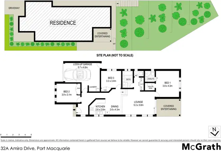 Floorplan of Homely house listing, 32A Amira Drive, Port Macquarie NSW 2444