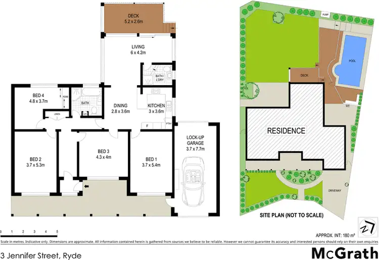 Floorplan of Homely house listing, 3 Jennifer Street, Ryde NSW 2112