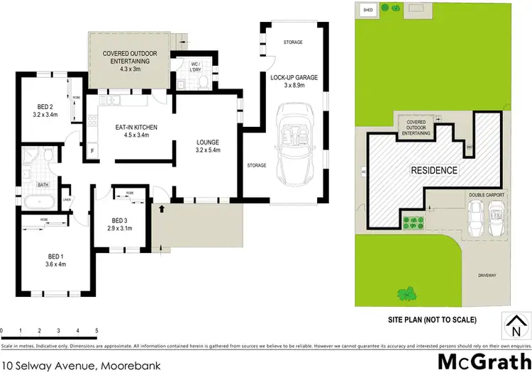 Floorplan of Homely house listing, 10 Selway Avenue, Moorebank NSW 2170