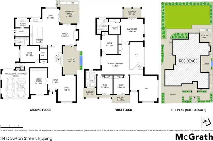 Floorplan of Homely house listing, 34 Dawson Street, Epping NSW 2121