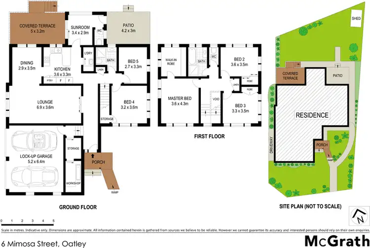 Floorplan of Homely house listing, 6 Mimosa Street, Oatley NSW 2223