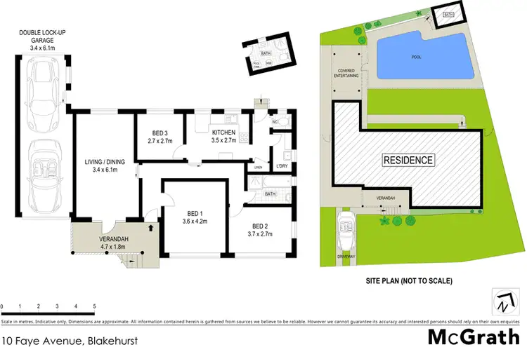 Floorplan of Homely house listing, 10 Faye Avenue, Blakehurst NSW 2221