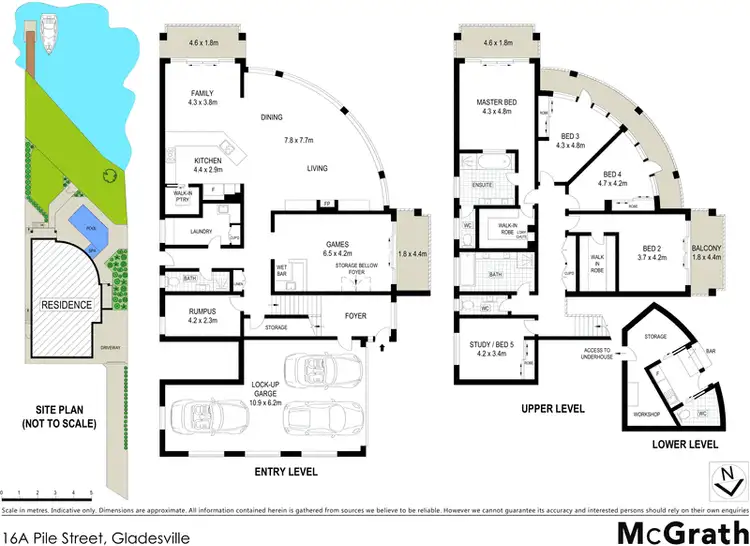 Floorplan of Homely house listing, 16A Pile Street, Gladesville NSW 2111