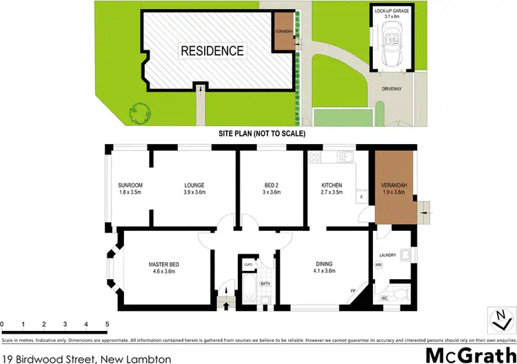 Floorplan of Homely house listing, 19 Birdwood Street, New Lambton NSW 2305
