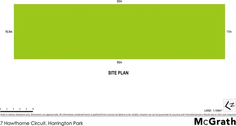 Floorplan of Homely land listing, 7 Hawthorne Circuit, Harrington Park NSW 2567