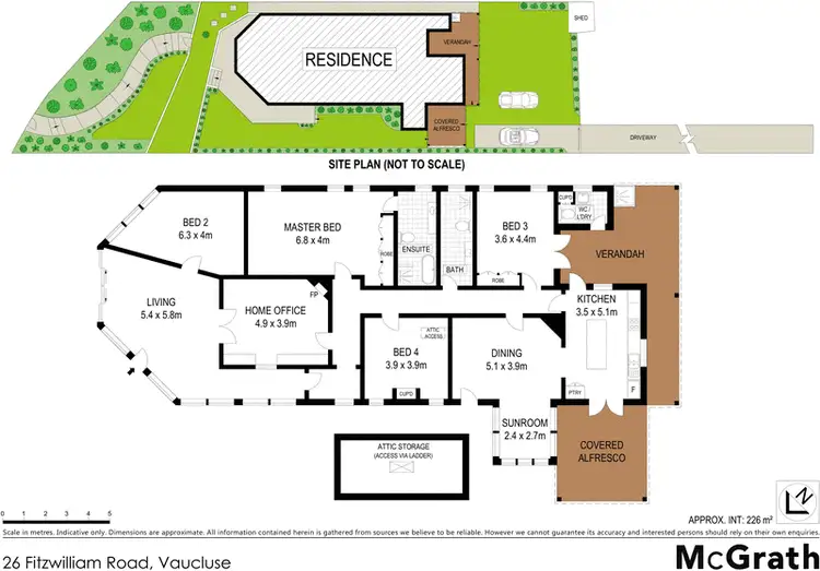 Floorplan of Homely house listing, 26 Fitzwilliam Road, Vaucluse NSW 2030