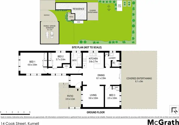 Floorplan of Homely house listing, 14 Cook Street, Kurnell NSW 2231