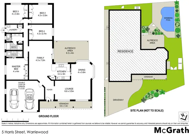 Floorplan of Homely house listing, 5 Harris Street, Warriewood NSW 2102