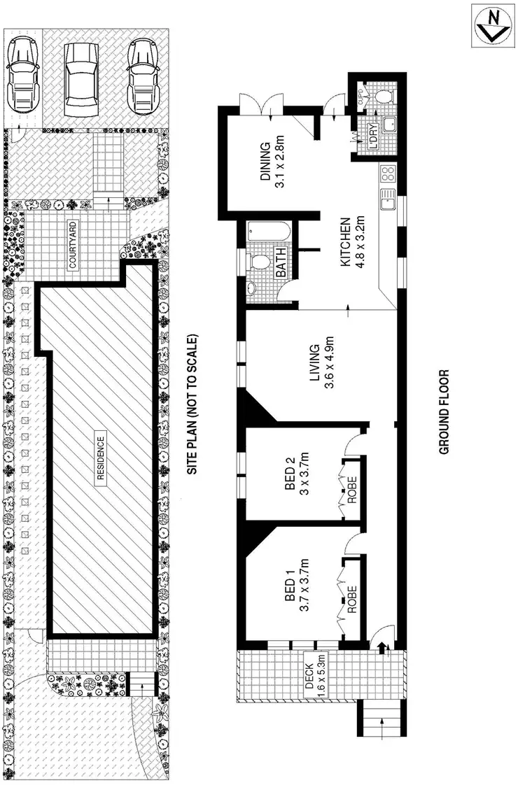 Floorplan of Homely house listing, 1 Devonshire Street, Crows Nest NSW 2065