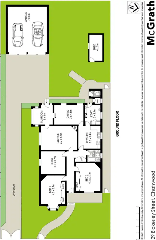 Floorplan of Homely house listing, 29 Blakesley Street, Chatswood NSW 2067