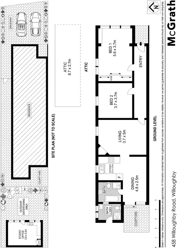 Floorplan of Homely house listing, 458 Willoughby Road, Willoughby NSW 2068