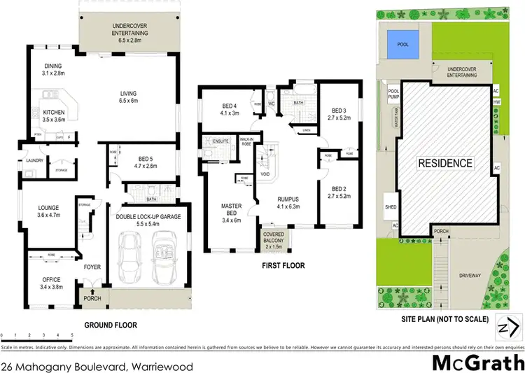 Floorplan of Homely house listing, 26 Mahogany Boulevard, Warriewood NSW 2102
