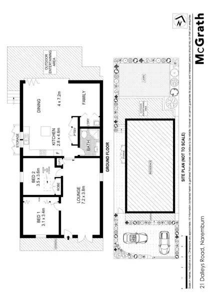 Floorplan of Homely house listing, 21 Dalleys Road, Naremburn NSW 2065