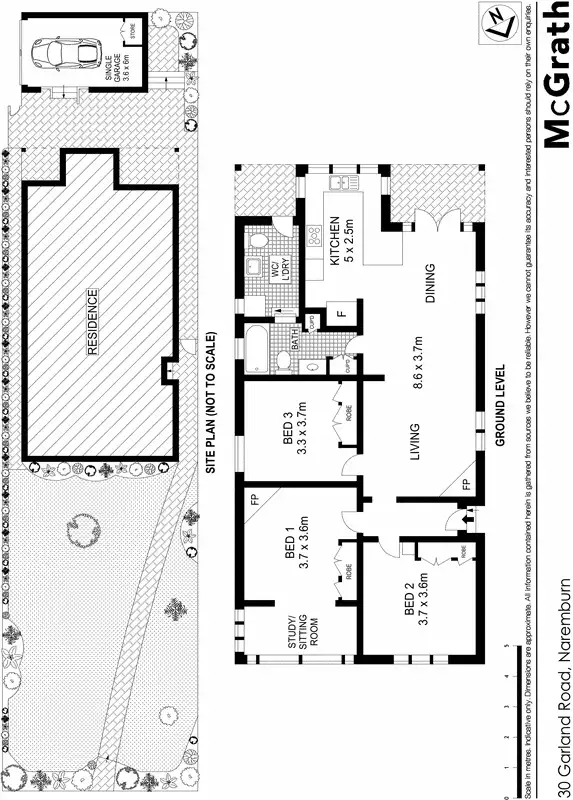 Floorplan of Homely house listing, 30 Garland Road, Naremburn NSW 2065