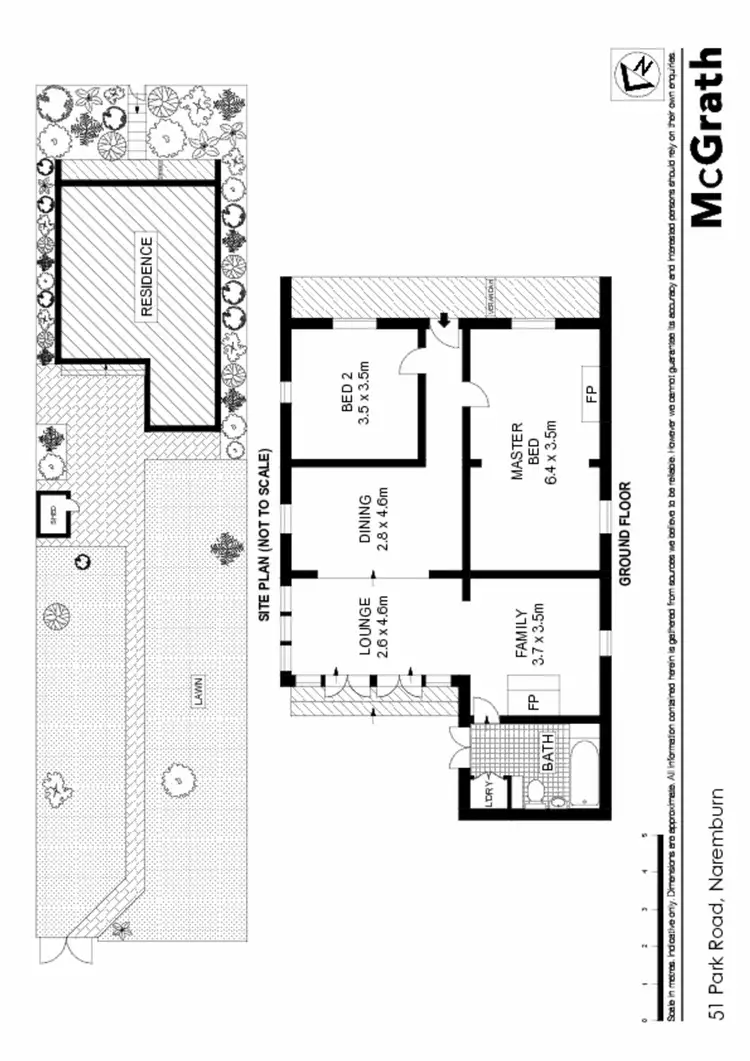 Floorplan of Homely house listing, 51 Park Road, Naremburn NSW 2065