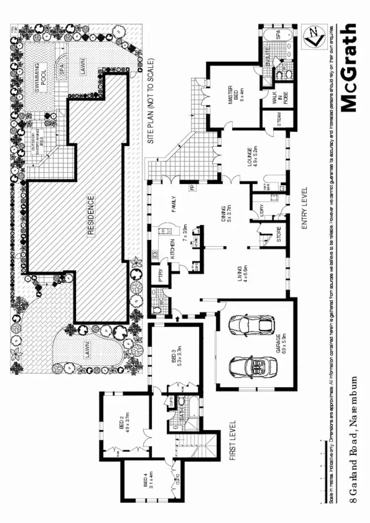 Floorplan of Homely house listing, 8 Garland Road, Naremburn NSW 2065