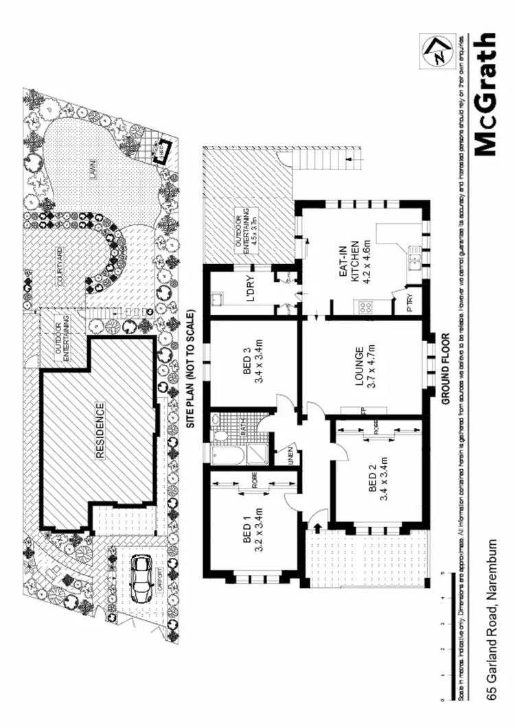 Floorplan of Homely house listing, 65 Garland Road, Naremburn NSW 2065