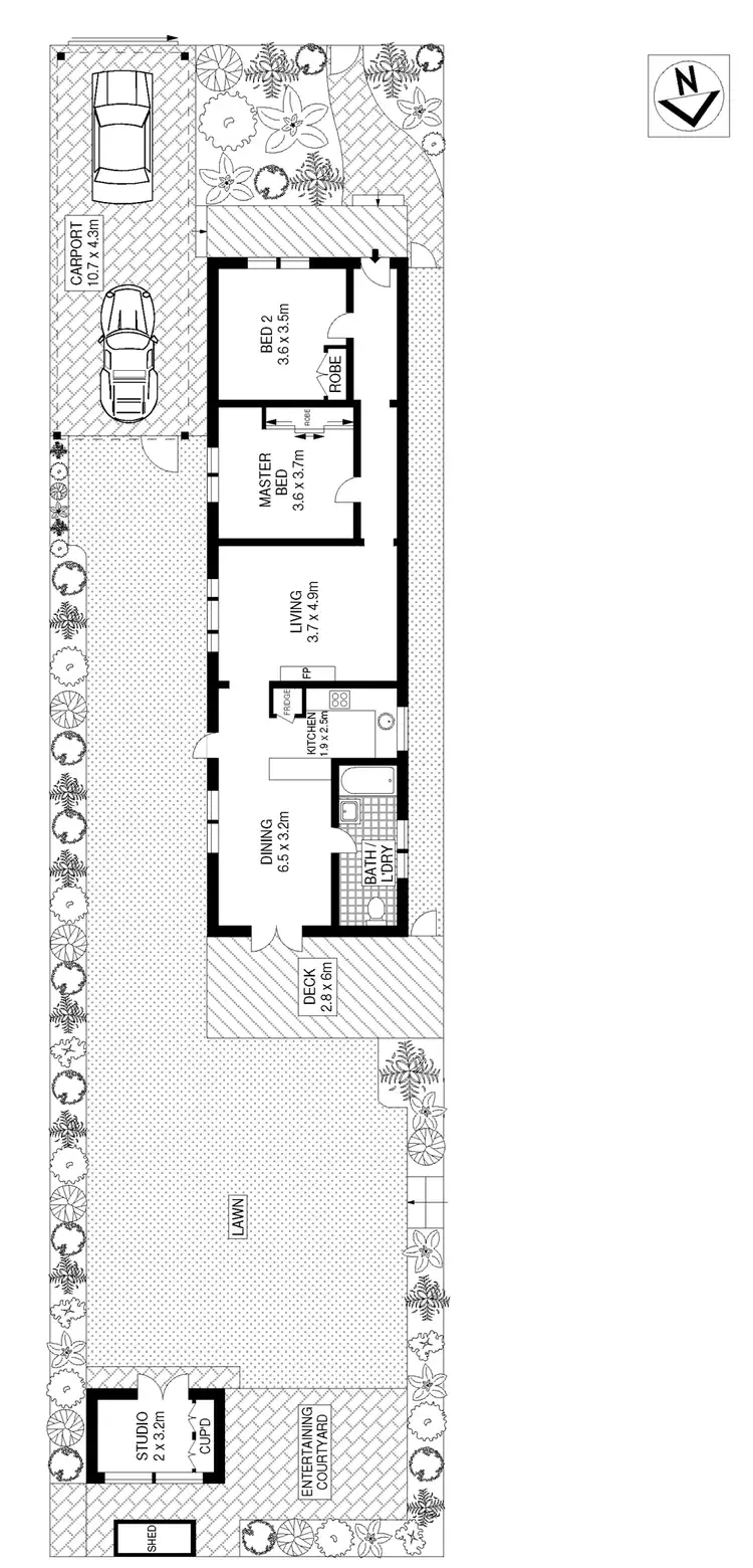 Floorplan of Homely house listing, 11 Dalleys Road, Naremburn NSW 2065